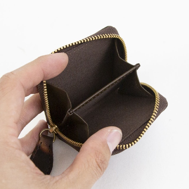 AinSoph　アインソフ　奄美泥染め コインケース　DA1552-AMD-5