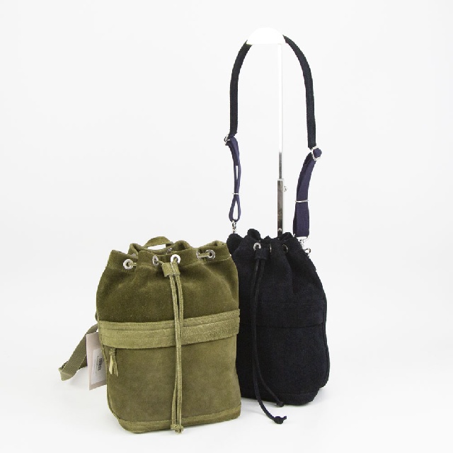 FIVE WOODS　ファイブウッズ　DRIFTER　ウォッシャブル スエード 巾着 バッグ　39584-0