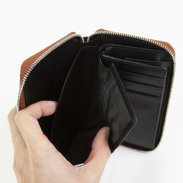 CIMABUE　チマブエ　ポロサスクロコ　ラウンドミドル財布　25333-6