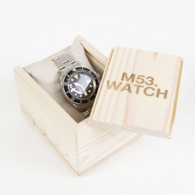 M53　エムゴーサン　MK3 ステンレス ARRIVAL NOTICE ダイバーズウォッチ　MW-002S-7