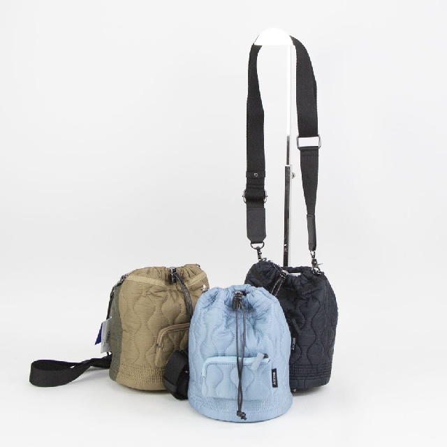 A SCENE　エーシーン　Kinchaku shoulder quilt　キルト 巾着 ショルダー　AS04-010-0