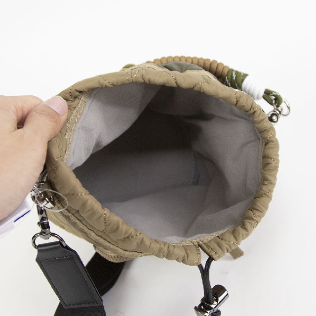 A SCENE　エーシーン　Kinchaku shoulder quilt　キルト 巾着 ショルダー　AS04-010-12