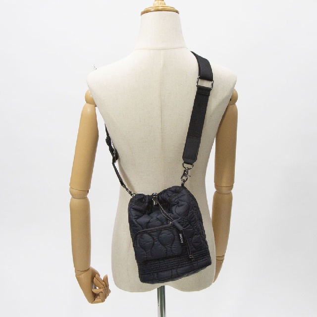 A SCENE　エーシーン　Kinchaku shoulder quilt　キルト 巾着 ショルダー　AS04-010-16