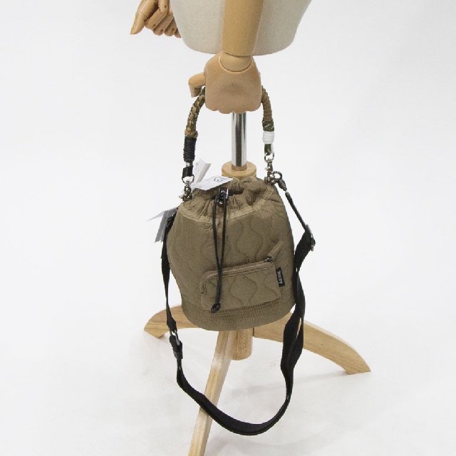 A SCENE　エーシーン　Kinchaku shoulder quilt　キルト 巾着 ショルダー　AS04-010-14