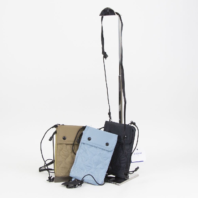 A SCENE　エーシーン　Dock in pouch quilt　キルト ドックインポーチ　AS02-043-0