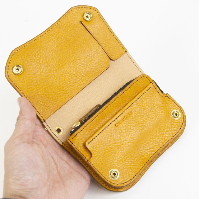 Groover Leather　グルーバーレザー　ショートトラッカー　折り財布　GTS-100-7