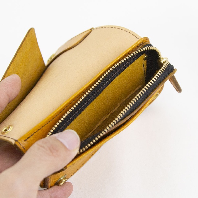 Groover Leather　グルーバーレザー　ショートトラッカー　折り財布　GTS-100-10