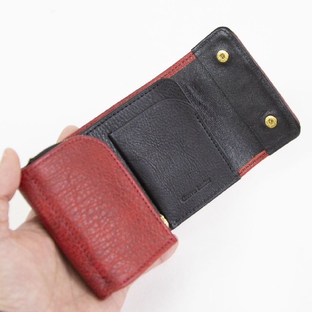 Groover Leather　グルーバーレザー　信州鹿革 sinca ウォレット　DMS-100-8