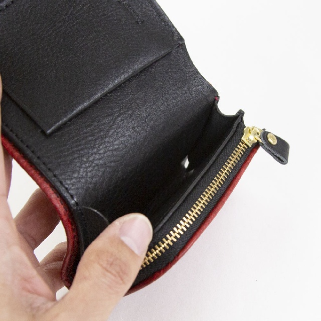 Groover Leather　グルーバーレザー　信州鹿革 sinca ウォレット　DMS-100-10