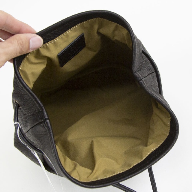 Groover Leather　グルーバーレザー　信州鹿革 巾着 バッグ　GBK-200-7