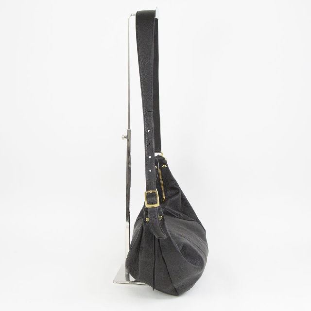 Groover Leather　グルーバーレザー　信州鹿革 ムーン ショルダーバッグ　DDB-100-3