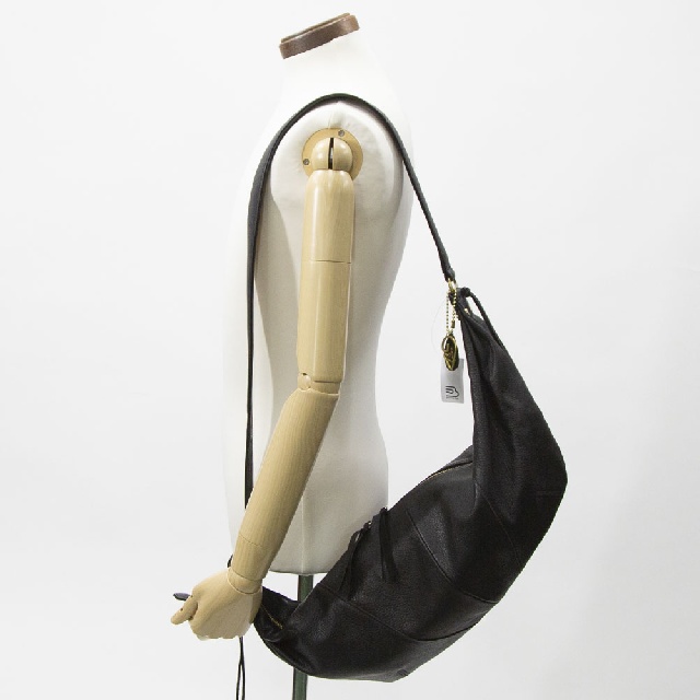 Groover Leather　グルーバーレザー　信州鹿革 ムーン ショルダーバッグ　DDB-100-8