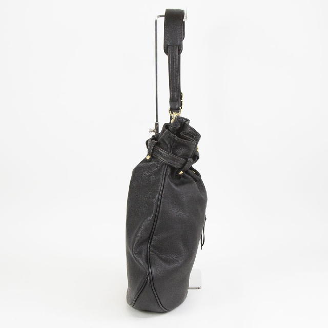 Groover Leather　グルーバーレザー　信州鹿革 巾着ショルダーバッグ　HI-DK-100-3