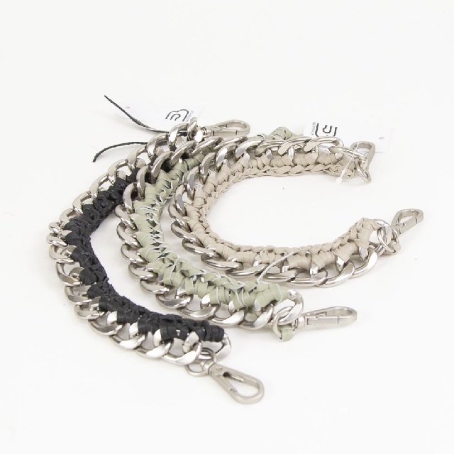 ajew　エジュー　Tie chain shoulder　タイチェインショルダーストラップ　aj03-007-0