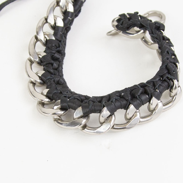 ajew　エジュー　Tie chain shoulder　タイチェインショルダーストラップ　aj03-007-4