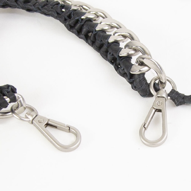 ajew　エジュー　Tie chain shoulder　タイチェインショルダーストラップ　aj03-007-5