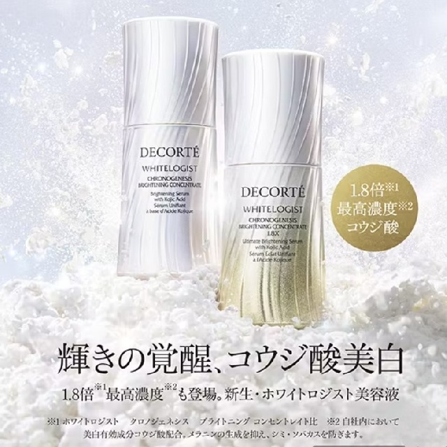  1月16日発売＜予約受付中＞　デコルテ　DECORTE　ホワイトロジスト　クロノジェネシス　ブライトニング　コンセントレイト　グランドサイズ　（付けかえ用)　61740-2