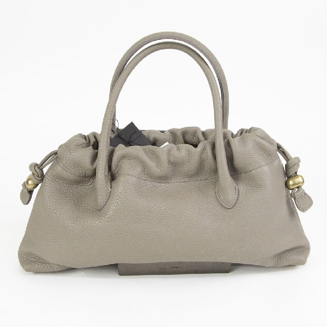 TOFF & LOADSTONE　トフアンドロードストーン　シュシュ　シュリンクレザー　ハンドバッグ　R97-81550-2