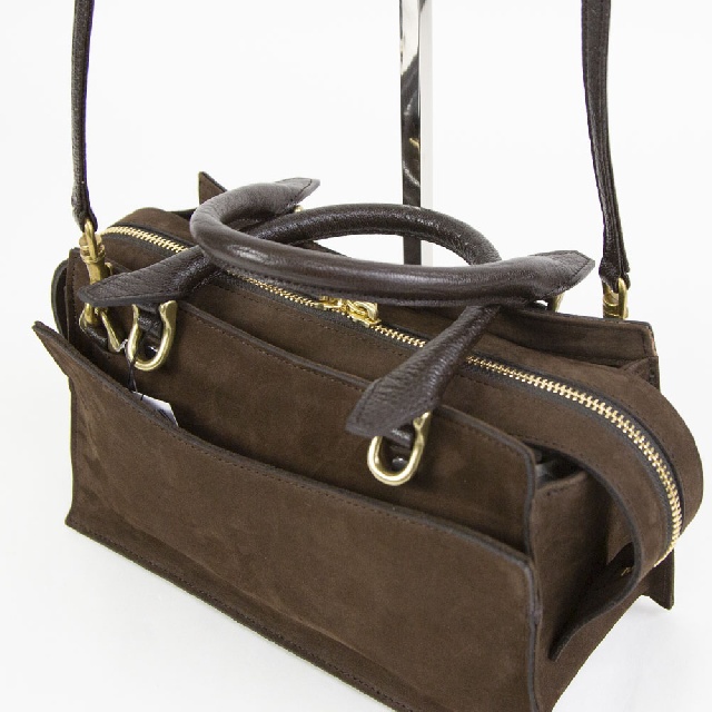 TOFF & LOADSTONE　トフアンドロードストーン　ヌバック　2WAYハンドバッグ　 S46-81730-6