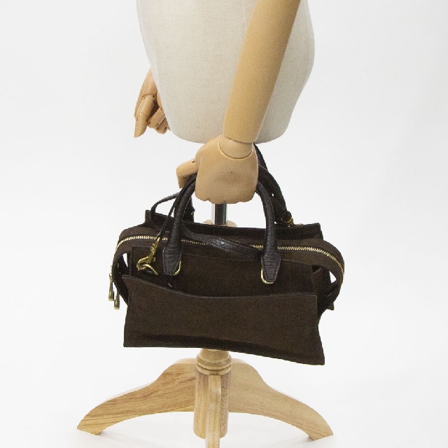 TOFF & LOADSTONE　トフアンドロードストーン　ヌバック　2WAYハンドバッグ　 S46-81730-9