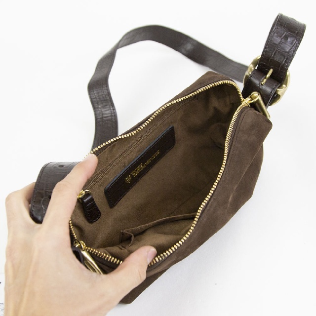 TOFF & LOADSTONE　トフアンドロードストーン　ヌバック　ミニショルダー　S46-81750-7