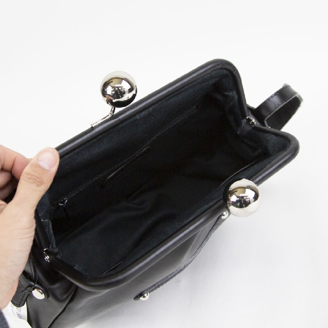 BROOM　ブルーム　がま口　レザー ショルダー　26028-33-2