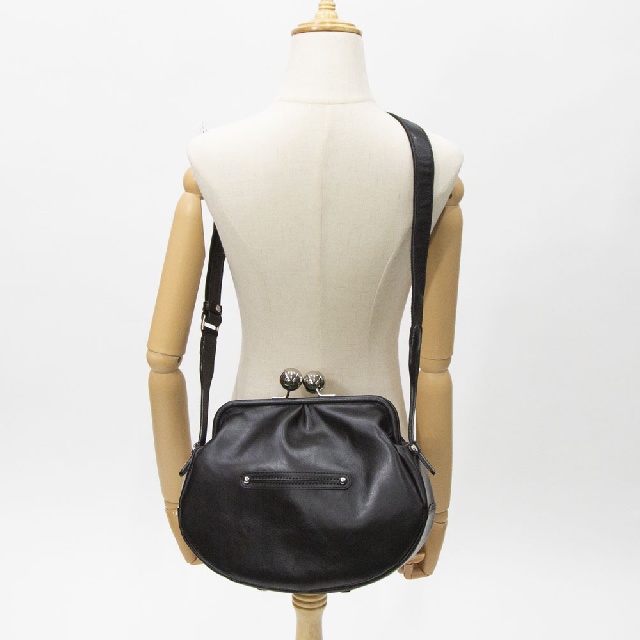 BROOM　ブルーム　がま口　レザー ショルダー　26028-33-15