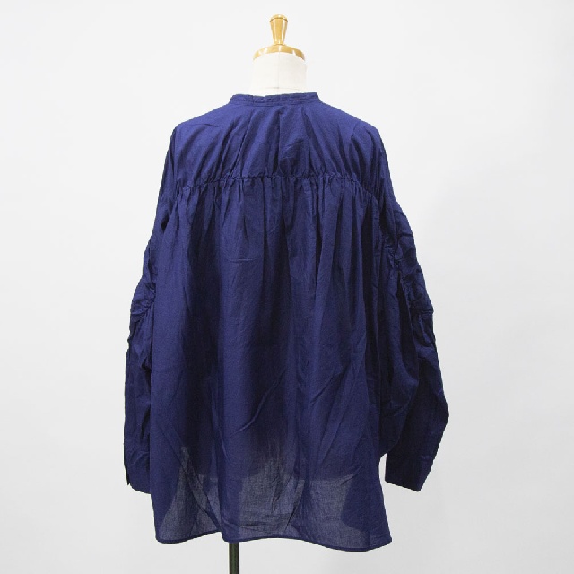 mizuiro ind　ミズイロインド　バックギャザーワイドシャツ　1-238975-8