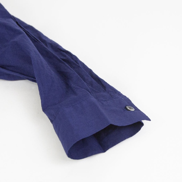 mizuiro ind　ミズイロインド　バックギャザーワイドシャツ　1-238975-13