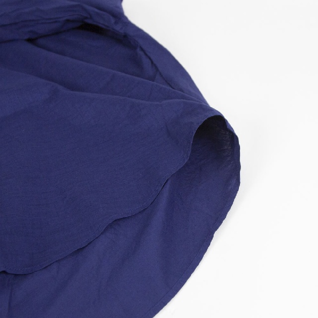 mizuiro ind　ミズイロインド　バックギャザーワイドシャツ　1-238975-14