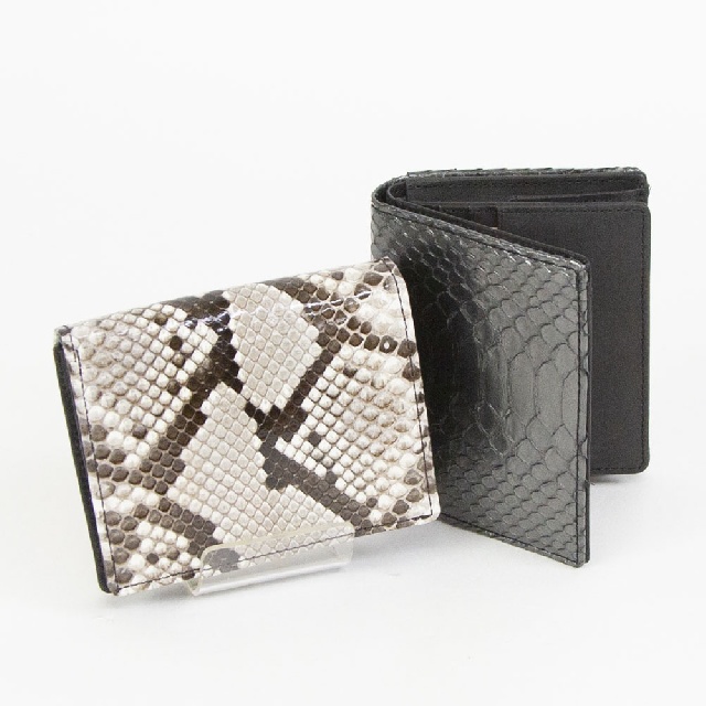 NELD　ネルド　HEBI　ヘビ　折り財布　AN318-0