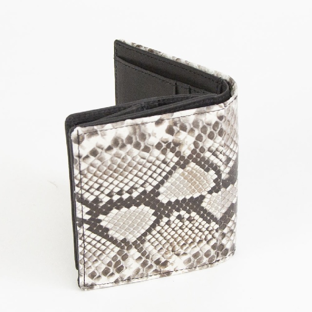 NELD　ネルド　HEBI　ヘビ　折り財布　AN318-4