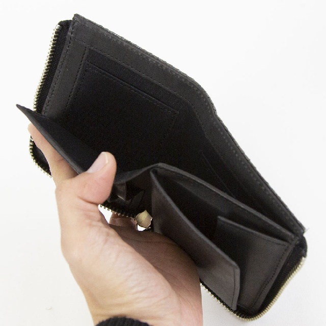 NELD　ネルド　HEBI　ヘビ　L字ミニ財布　AN317-9