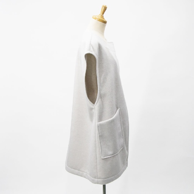 Y's for living　ワイズフォーリビング　シャギービーバー　ジレ　M26-T24-33-5