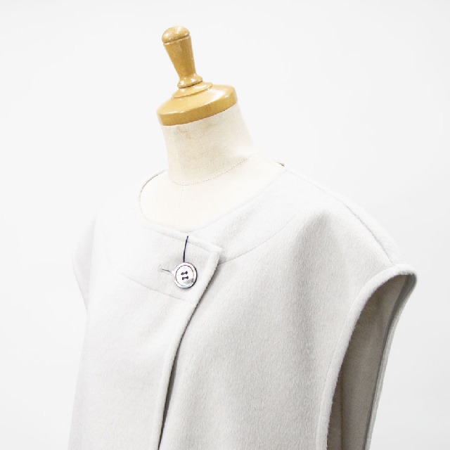 Y's for living　ワイズフォーリビング　シャギービーバー　ジレ　M26-T24-33-6