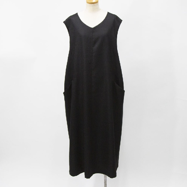 Y's for living　ワイズフォーリビング　ウール綾　ジャンパードレス　M13-R07-40-1