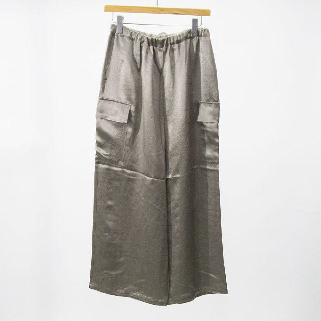 mizuiro ind　ミズイロインド　サテンカーゴパンツ　1-260089-1