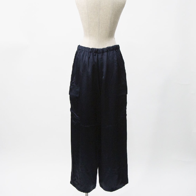 mizuiro ind　ミズイロインド　サテンカーゴパンツ　1-260089-4