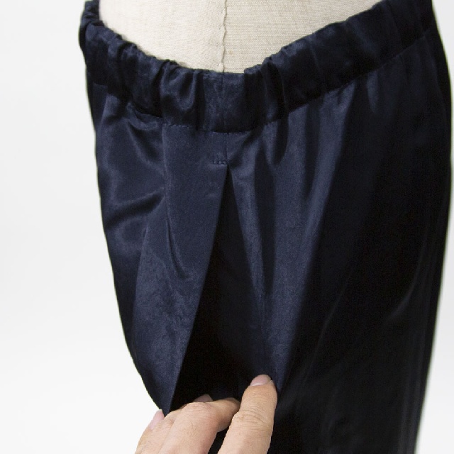 mizuiro ind　ミズイロインド　サテンカーゴパンツ　1-260089-7