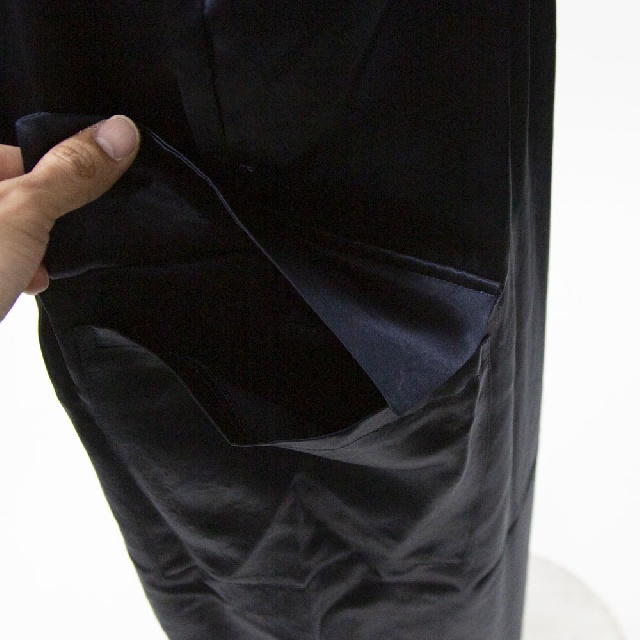 mizuiro ind　ミズイロインド　サテンカーゴパンツ　1-260089-8