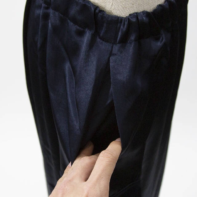 mizuiro ind　ミズイロインド　サテンカーゴパンツ　1-260089-9