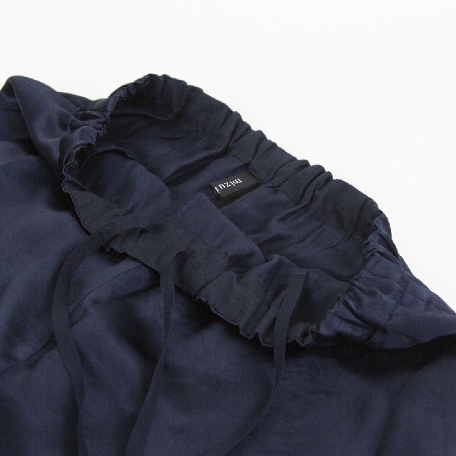 mizuiro ind　ミズイロインド　サテンカーゴパンツ　1-260089-12