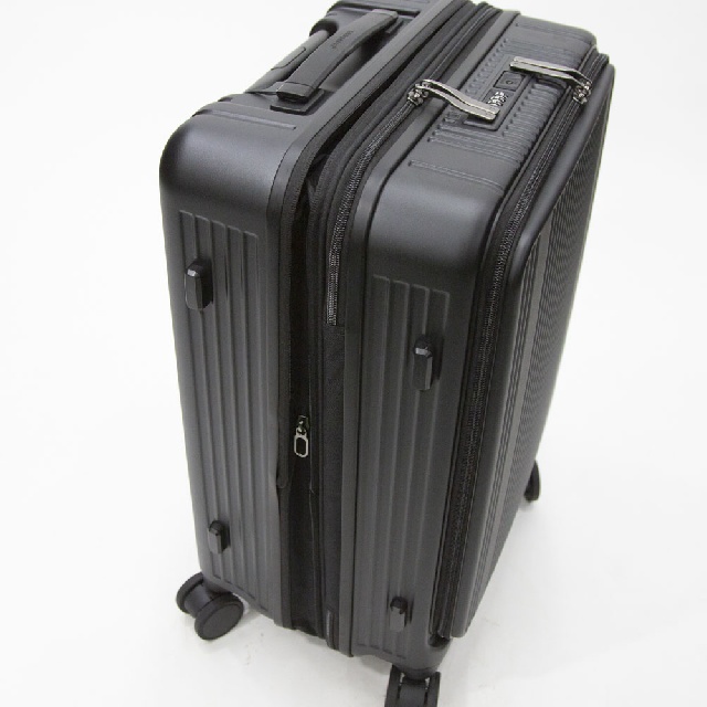 BERMAS　INTER CITY BS　 インターシティ　フロントオープン ファスナー キャリーケース 54L　60556-11