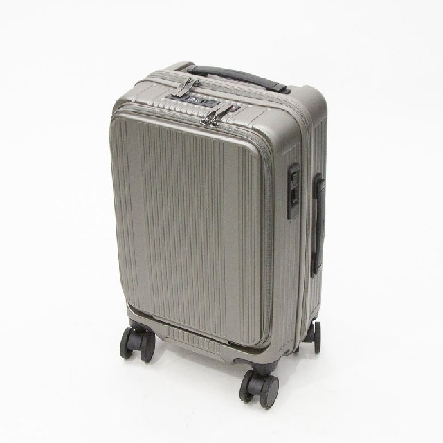 BERMAS　INTER CITY BS　 インターシティ　フロントオープン ファスナー キャリーケース 37L　60555-0