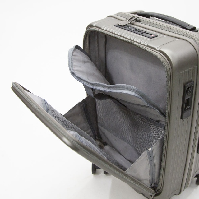 BERMAS　INTER CITY BS　 インターシティ　フロントオープン ファスナー キャリーケース 37L　60555-11