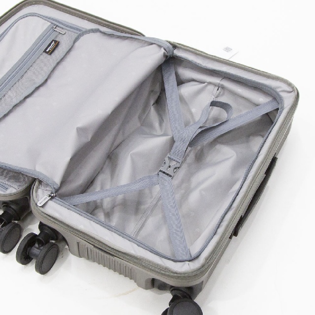 BERMAS　INTER CITY BS　 インターシティ　フロントオープン ファスナー キャリーケース 37L　60555-14