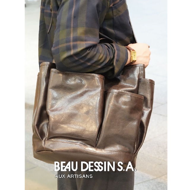 BEAU DESSIN　ボーデッサン　オイルバッファロー　カーペンターバッグ　OV-4087-14