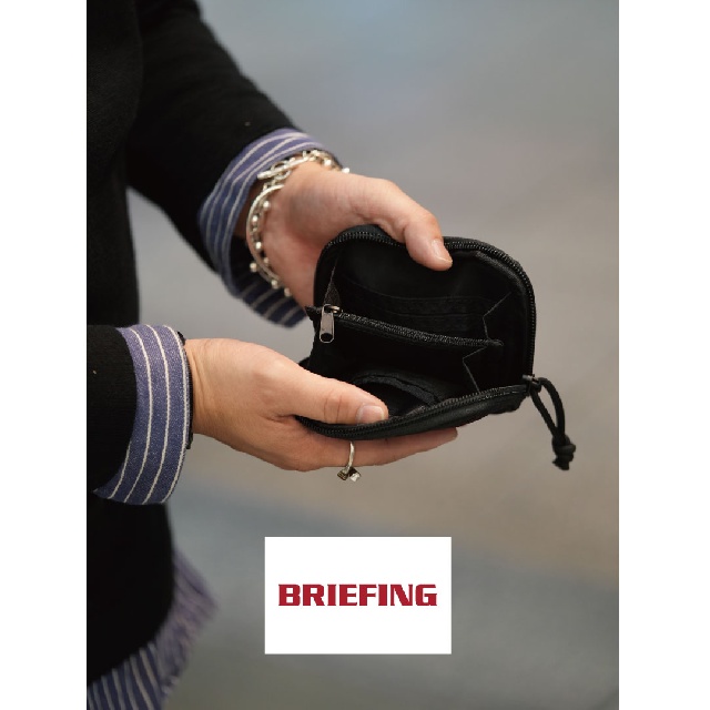 BRIEFING　ブリーフィング　ROUND ZIP WALLET MW　ラウンド財布　BRA251G04-10