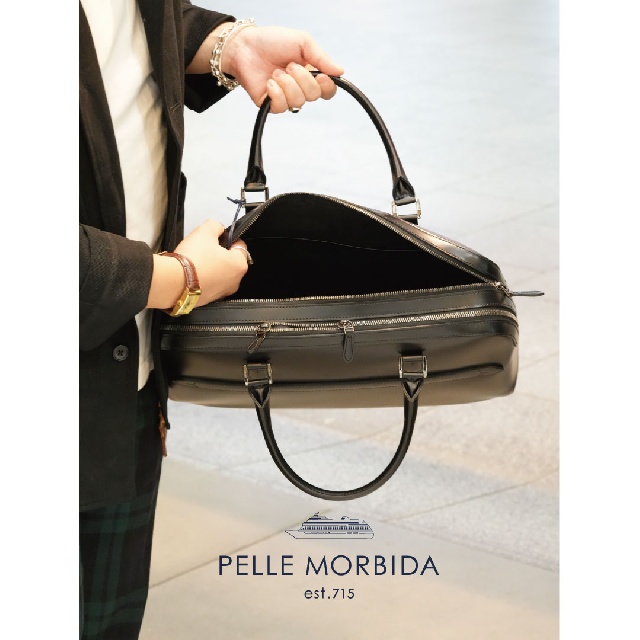PELLE MORBIDA Capitano　ペッレモルビダ　キャピターノ　ブリーフバッグ　2室タイプ　CA402-11