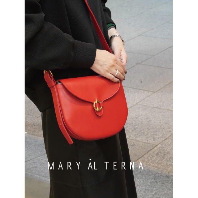 Mary Al Terna　メアリオルターナ　CLASP　フラップ ショルダーバッグ　MA6102BG-61-12